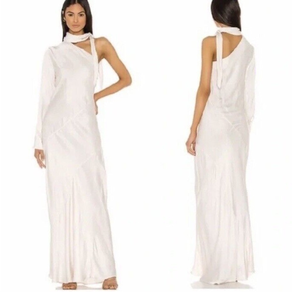 ✨2xHP✨ NWT Young Fabulous & Broke febe ivory dress - Picture 2 of 13